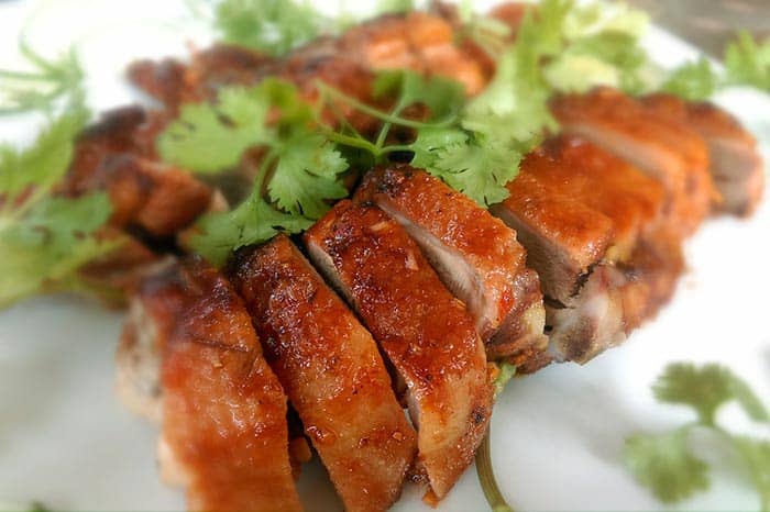 Chinese food roast duck